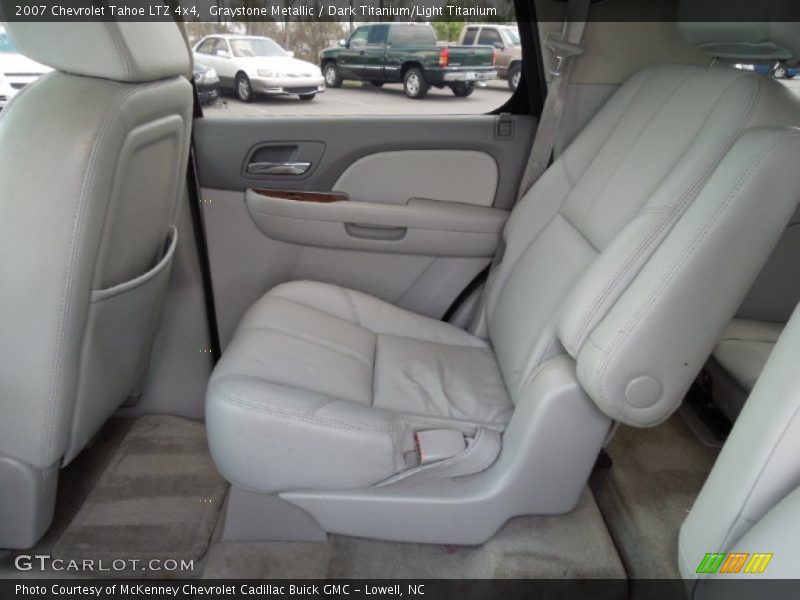 Graystone Metallic / Dark Titanium/Light Titanium 2007 Chevrolet Tahoe LTZ 4x4