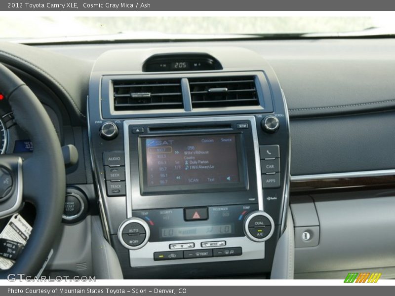 Cosmic Gray Mica / Ash 2012 Toyota Camry XLE