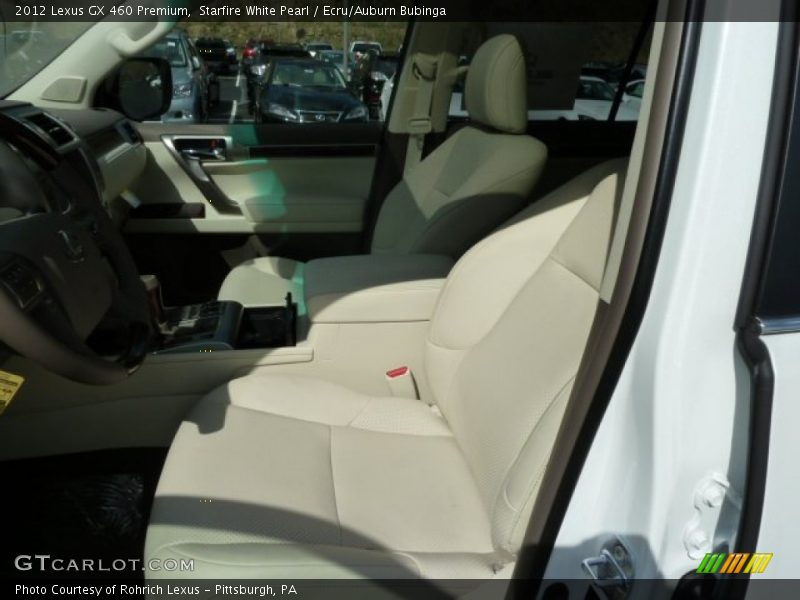 Starfire White Pearl / Ecru/Auburn Bubinga 2012 Lexus GX 460 Premium