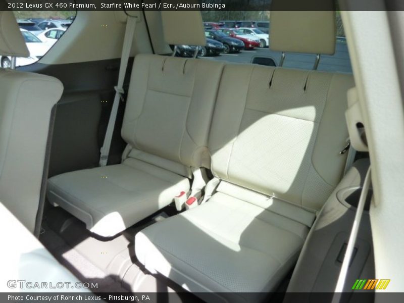 Starfire White Pearl / Ecru/Auburn Bubinga 2012 Lexus GX 460 Premium