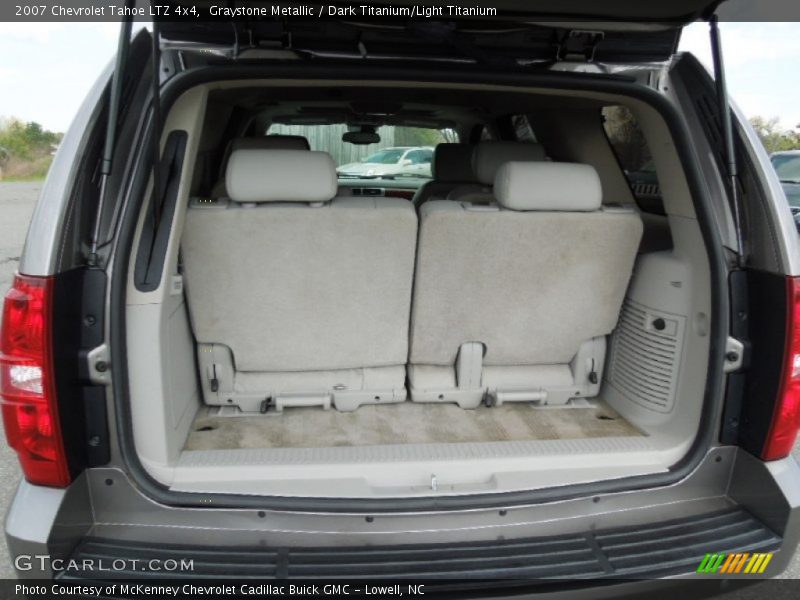 Graystone Metallic / Dark Titanium/Light Titanium 2007 Chevrolet Tahoe LTZ 4x4