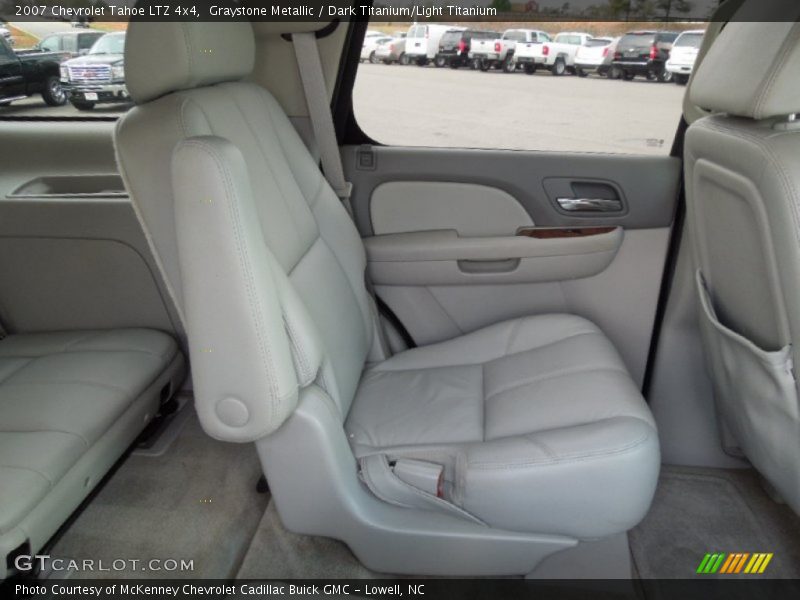 Graystone Metallic / Dark Titanium/Light Titanium 2007 Chevrolet Tahoe LTZ 4x4