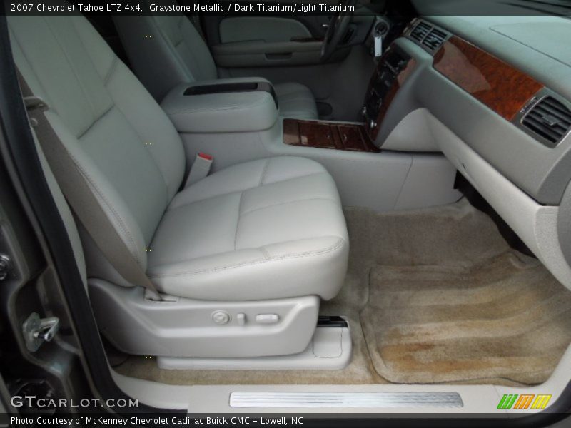 Graystone Metallic / Dark Titanium/Light Titanium 2007 Chevrolet Tahoe LTZ 4x4