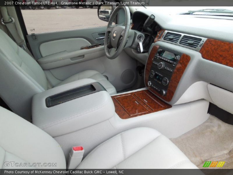 Graystone Metallic / Dark Titanium/Light Titanium 2007 Chevrolet Tahoe LTZ 4x4