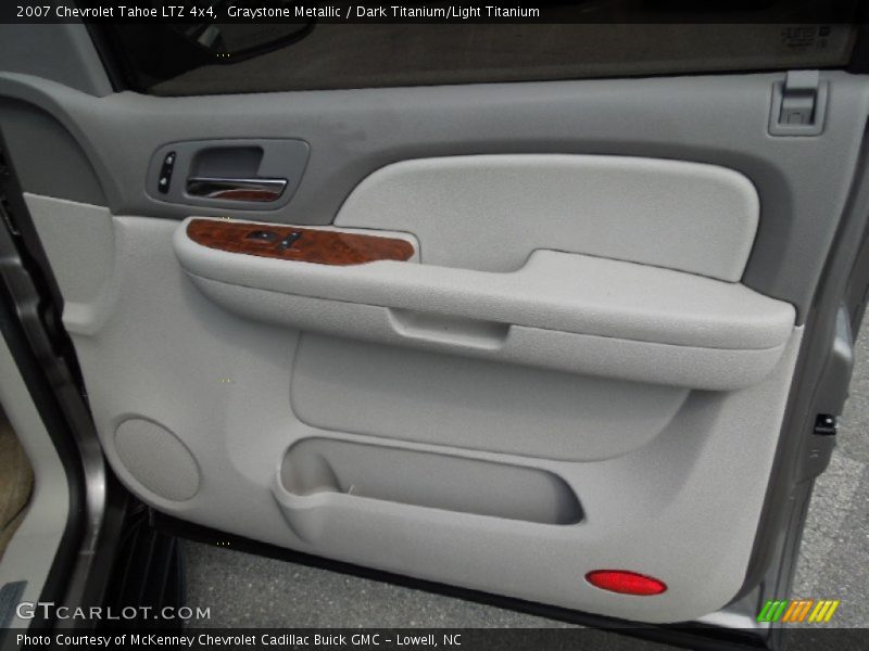 Graystone Metallic / Dark Titanium/Light Titanium 2007 Chevrolet Tahoe LTZ 4x4