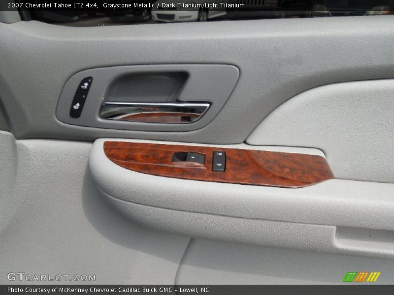 Graystone Metallic / Dark Titanium/Light Titanium 2007 Chevrolet Tahoe LTZ 4x4