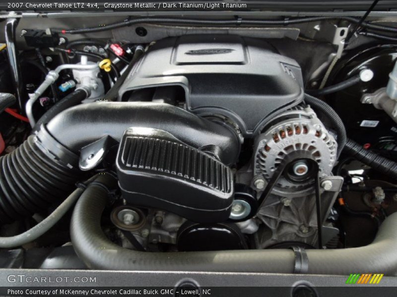 Graystone Metallic / Dark Titanium/Light Titanium 2007 Chevrolet Tahoe LTZ 4x4