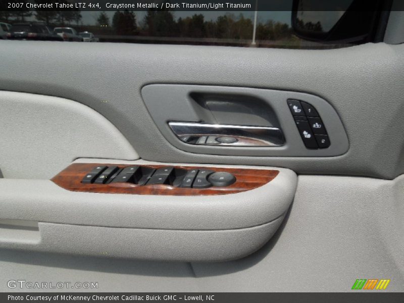 Graystone Metallic / Dark Titanium/Light Titanium 2007 Chevrolet Tahoe LTZ 4x4