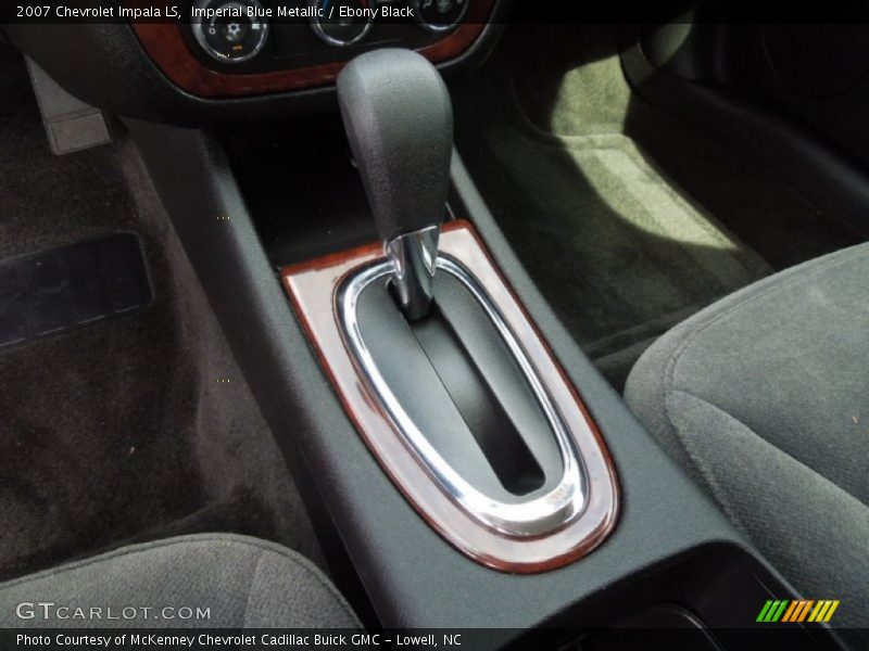 Imperial Blue Metallic / Ebony Black 2007 Chevrolet Impala LS