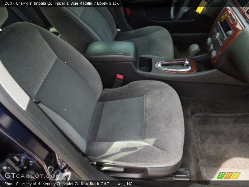 Imperial Blue Metallic / Ebony Black 2007 Chevrolet Impala LS