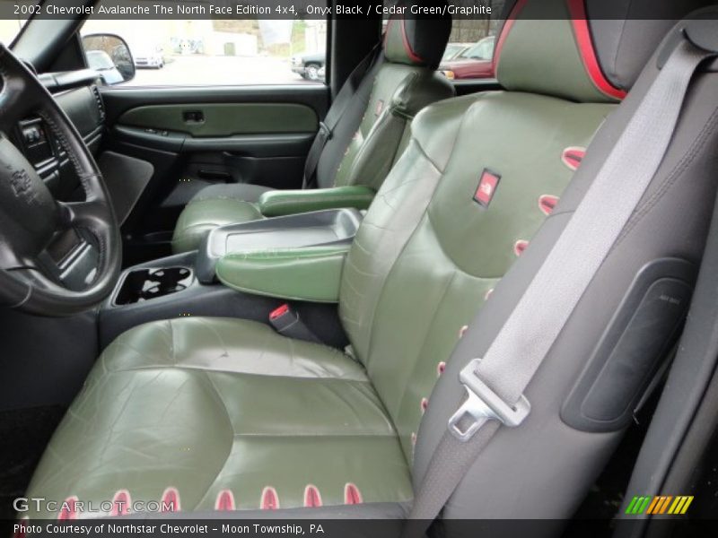  2002 Avalanche The North Face Edition 4x4 Cedar Green/Graphite Interior