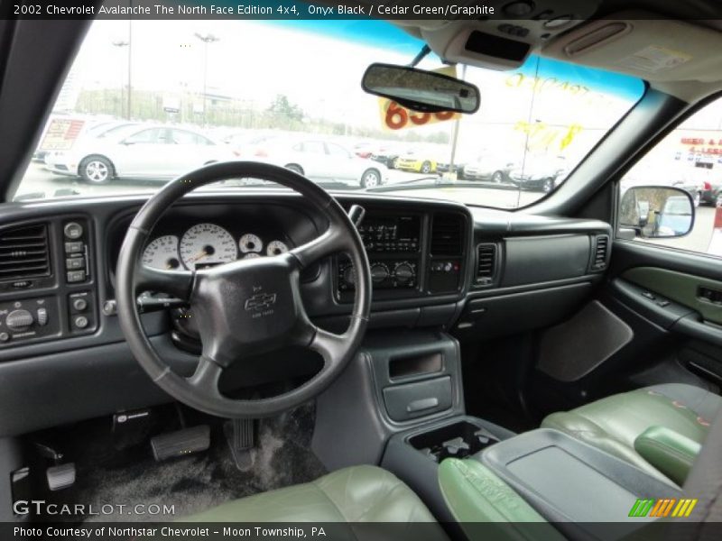 Dashboard of 2002 Avalanche The North Face Edition 4x4