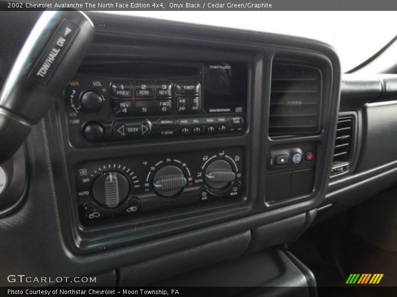 Onyx Black / Cedar Green/Graphite 2002 Chevrolet Avalanche The North Face Edition 4x4
