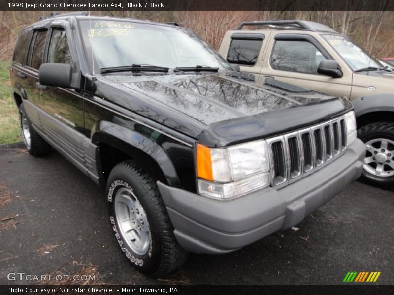 Black / Black 1998 Jeep Grand Cherokee Laredo 4x4