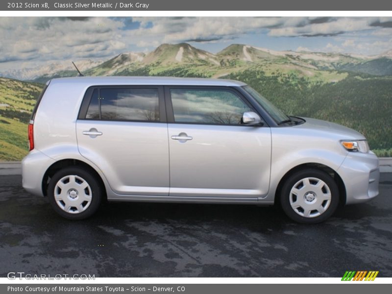 Classic Silver Metallic / Dark Gray 2012 Scion xB