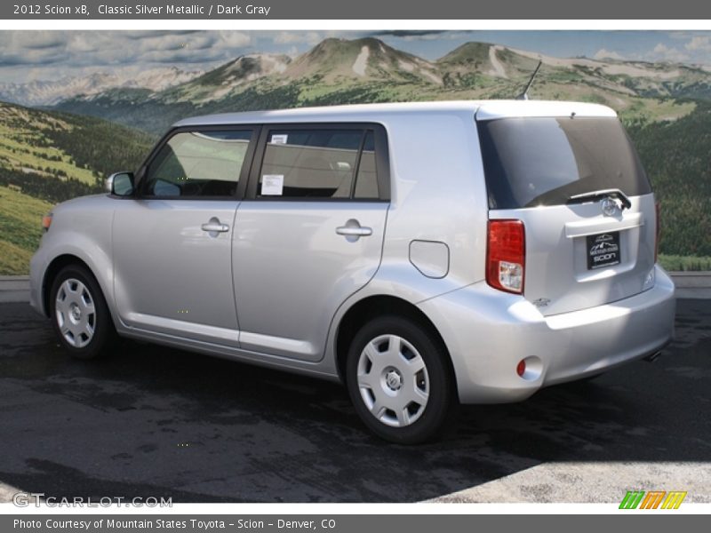 Classic Silver Metallic / Dark Gray 2012 Scion xB