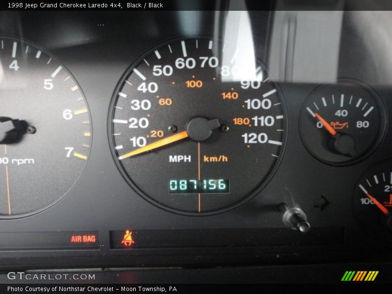 Black / Black 1998 Jeep Grand Cherokee Laredo 4x4