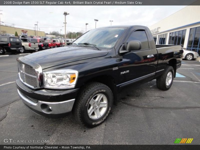 Front 3/4 View of 2008 Ram 1500 SLT Regular Cab 4x4