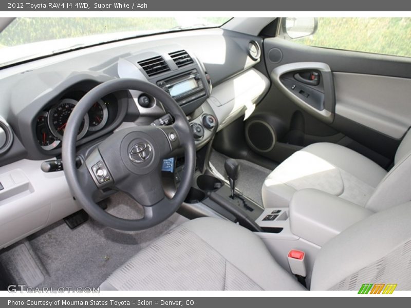 Super White / Ash 2012 Toyota RAV4 I4 4WD