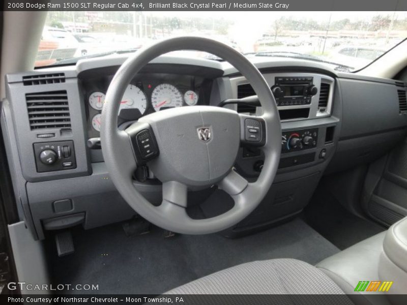 Dashboard of 2008 Ram 1500 SLT Regular Cab 4x4