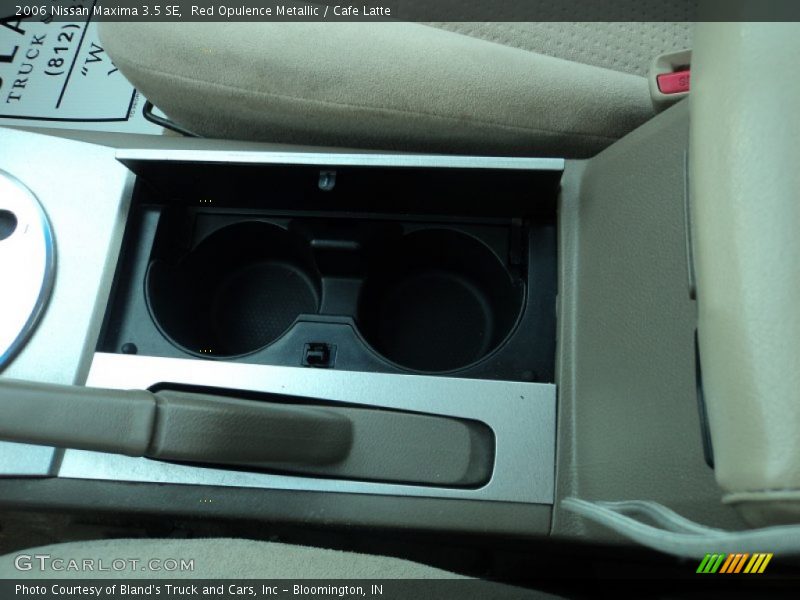 Red Opulence Metallic / Cafe Latte 2006 Nissan Maxima 3.5 SE