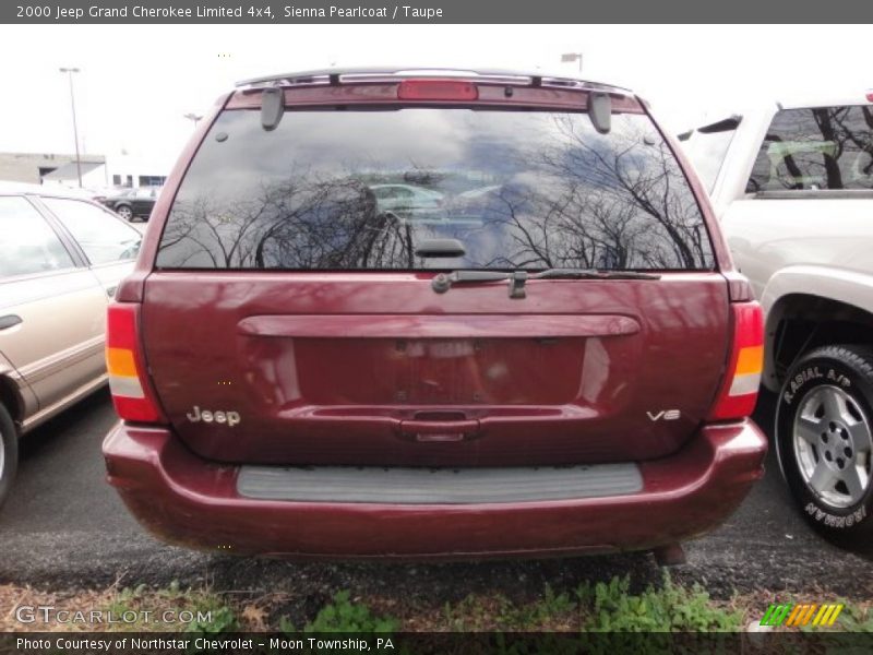Sienna Pearlcoat / Taupe 2000 Jeep Grand Cherokee Limited 4x4