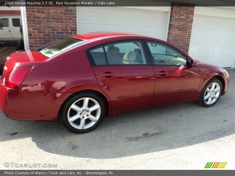 Red Opulence Metallic / Cafe Latte 2006 Nissan Maxima 3.5 SE