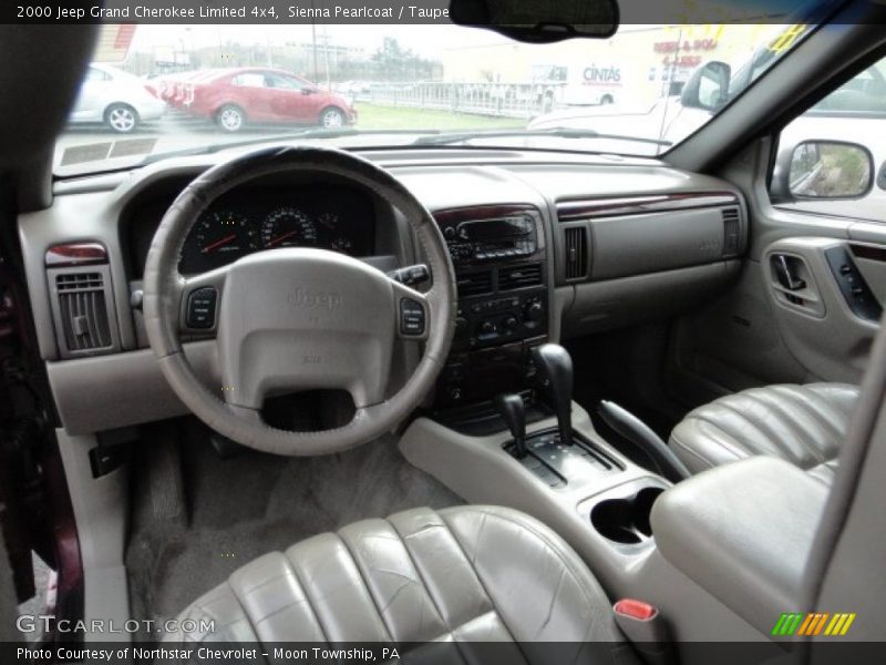 Sienna Pearlcoat / Taupe 2000 Jeep Grand Cherokee Limited 4x4