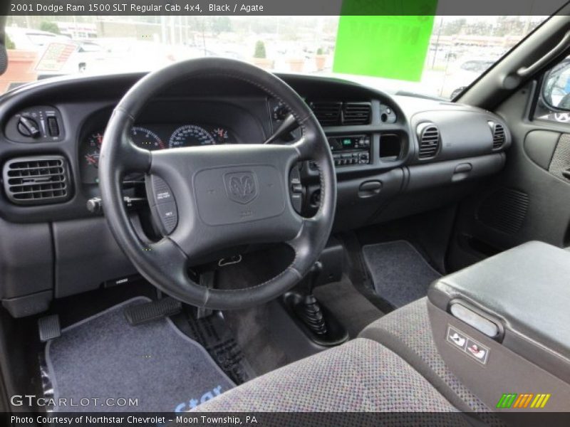 Black / Agate 2001 Dodge Ram 1500 SLT Regular Cab 4x4