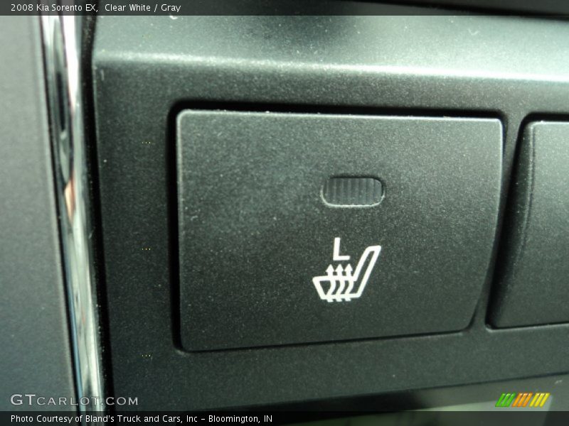 Clear White / Gray 2008 Kia Sorento EX