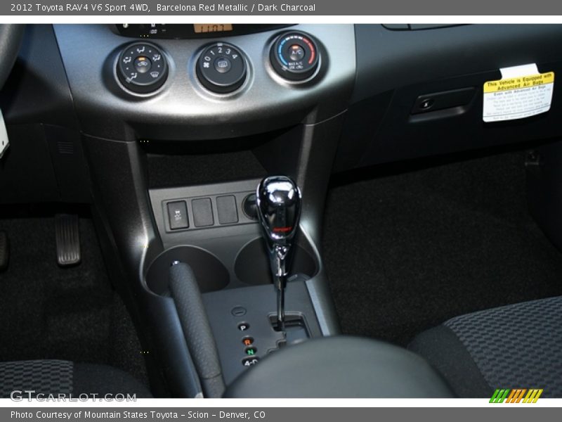 Barcelona Red Metallic / Dark Charcoal 2012 Toyota RAV4 V6 Sport 4WD