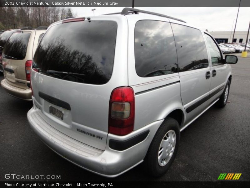 Galaxy Silver Metallic / Medium Gray 2002 Chevrolet Venture
