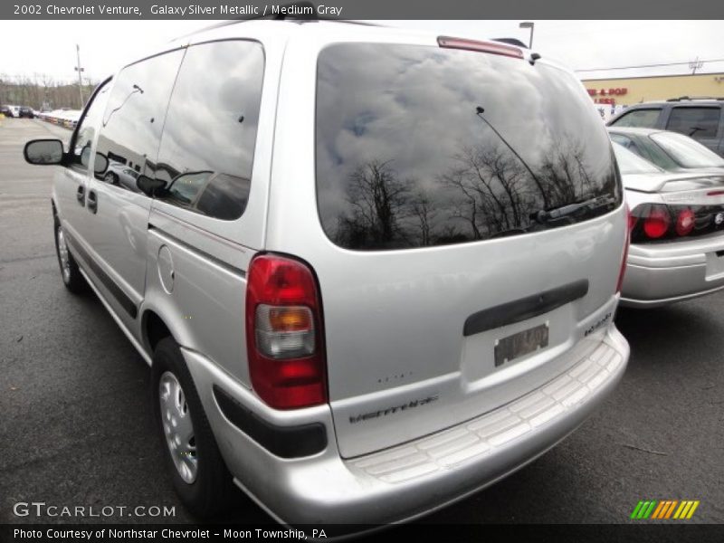 Galaxy Silver Metallic / Medium Gray 2002 Chevrolet Venture