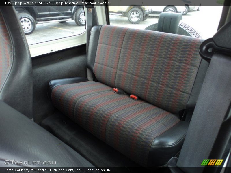 Deep Amethyst Pearlcoat / Agate 1999 Jeep Wrangler SE 4x4