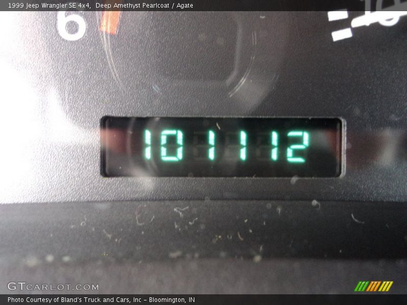 Deep Amethyst Pearlcoat / Agate 1999 Jeep Wrangler SE 4x4