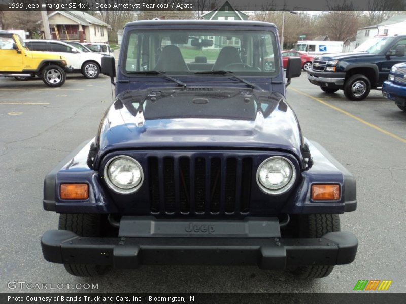 Deep Amethyst Pearlcoat / Agate 1999 Jeep Wrangler SE 4x4
