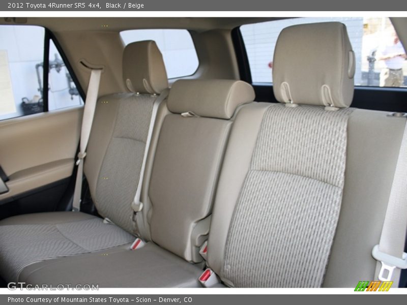 Black / Beige 2012 Toyota 4Runner SR5 4x4