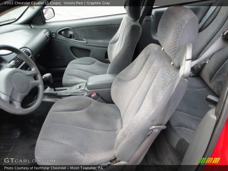  2003 Cavalier LS Coupe Graphite Gray Interior