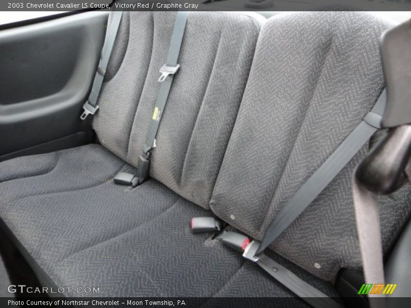 Rear Seat of 2003 Cavalier LS Coupe