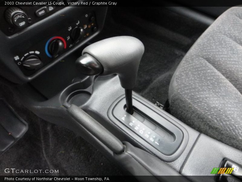  2003 Cavalier LS Coupe 4 Speed Automatic Shifter