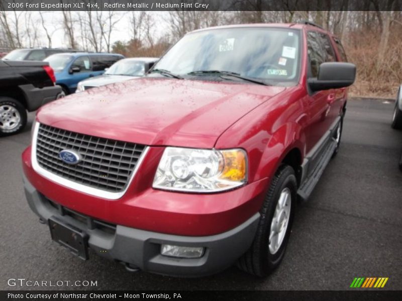 Redfire Metallic / Medium Flint Grey 2006 Ford Expedition XLT 4x4