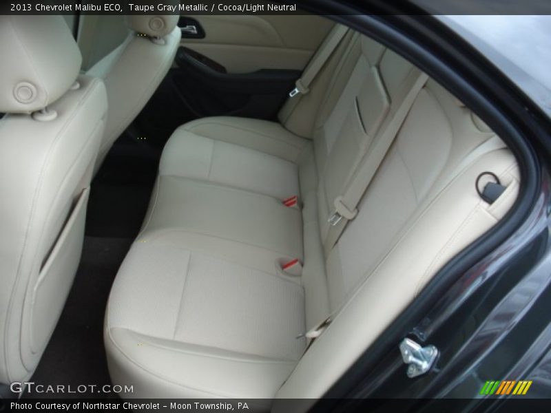 Taupe Gray Metallic / Cocoa/Light Neutral 2013 Chevrolet Malibu ECO