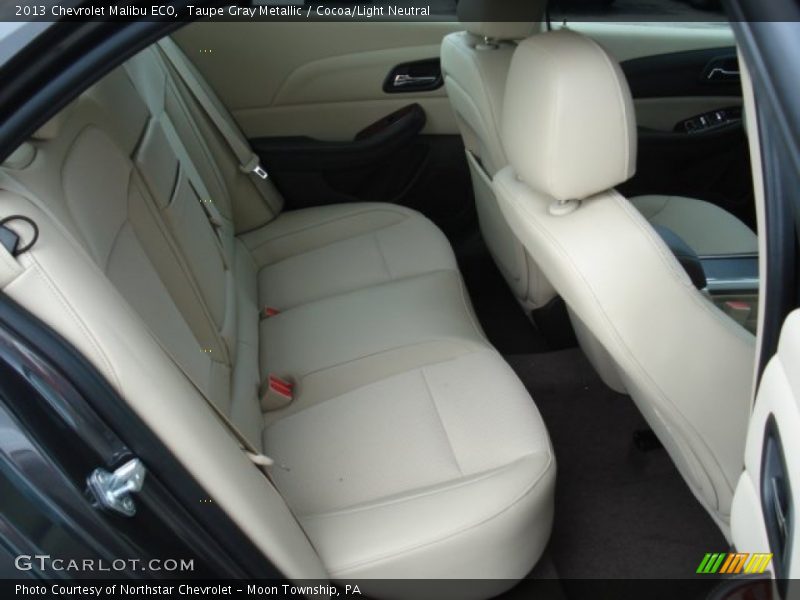 Taupe Gray Metallic / Cocoa/Light Neutral 2013 Chevrolet Malibu ECO