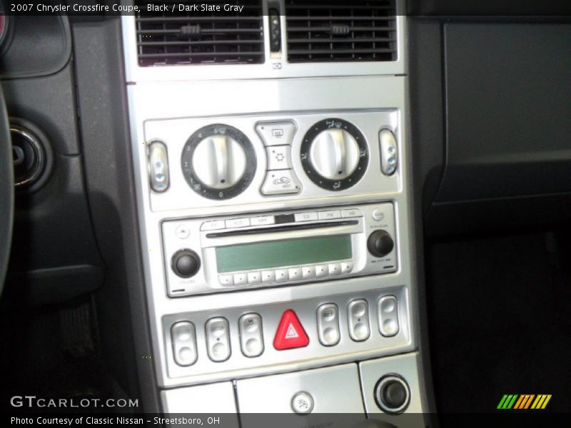 Controls of 2007 Crossfire Coupe