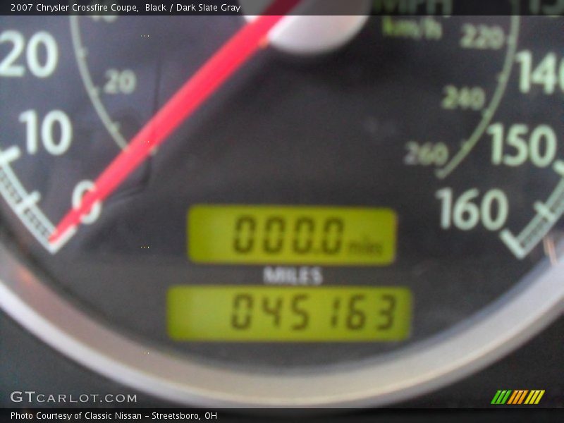 Black / Dark Slate Gray 2007 Chrysler Crossfire Coupe