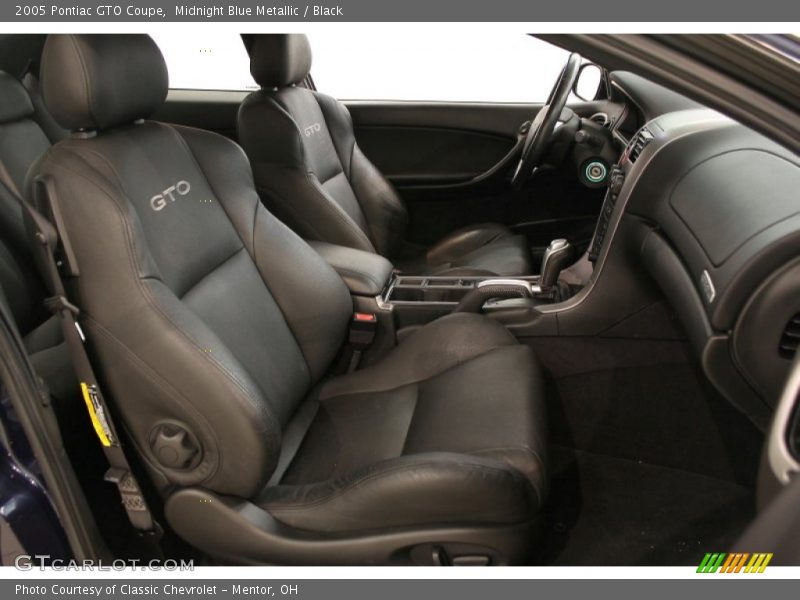 Front Seat of 2005 GTO Coupe