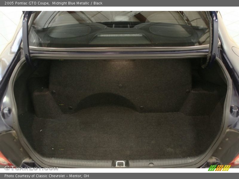  2005 GTO Coupe Trunk