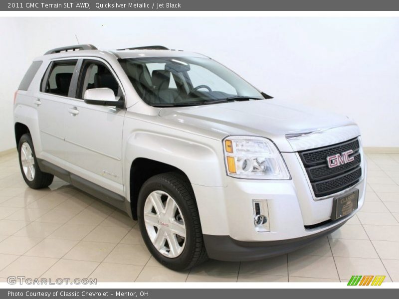Quicksilver Metallic / Jet Black 2011 GMC Terrain SLT AWD