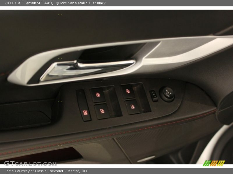 Quicksilver Metallic / Jet Black 2011 GMC Terrain SLT AWD