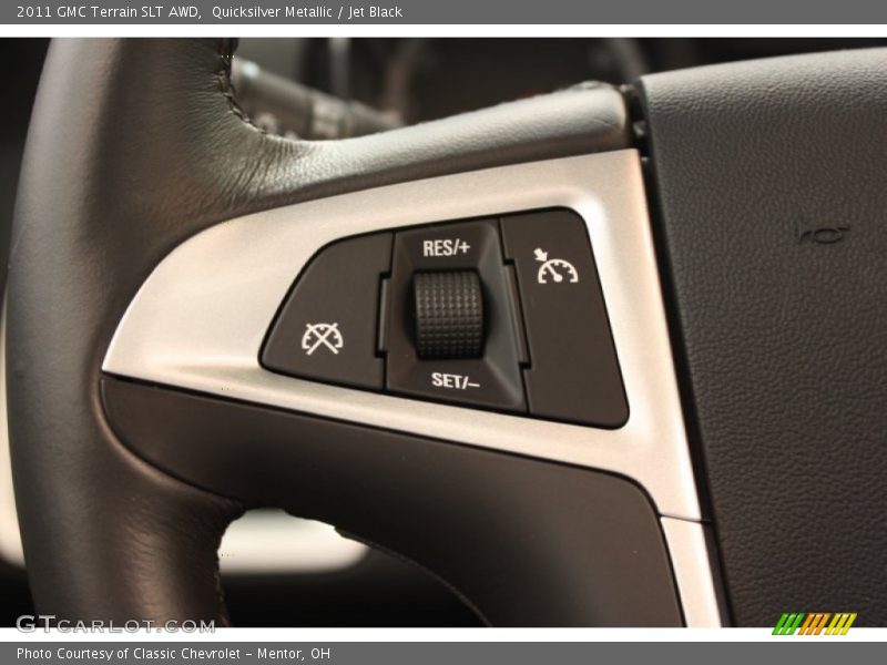 Quicksilver Metallic / Jet Black 2011 GMC Terrain SLT AWD